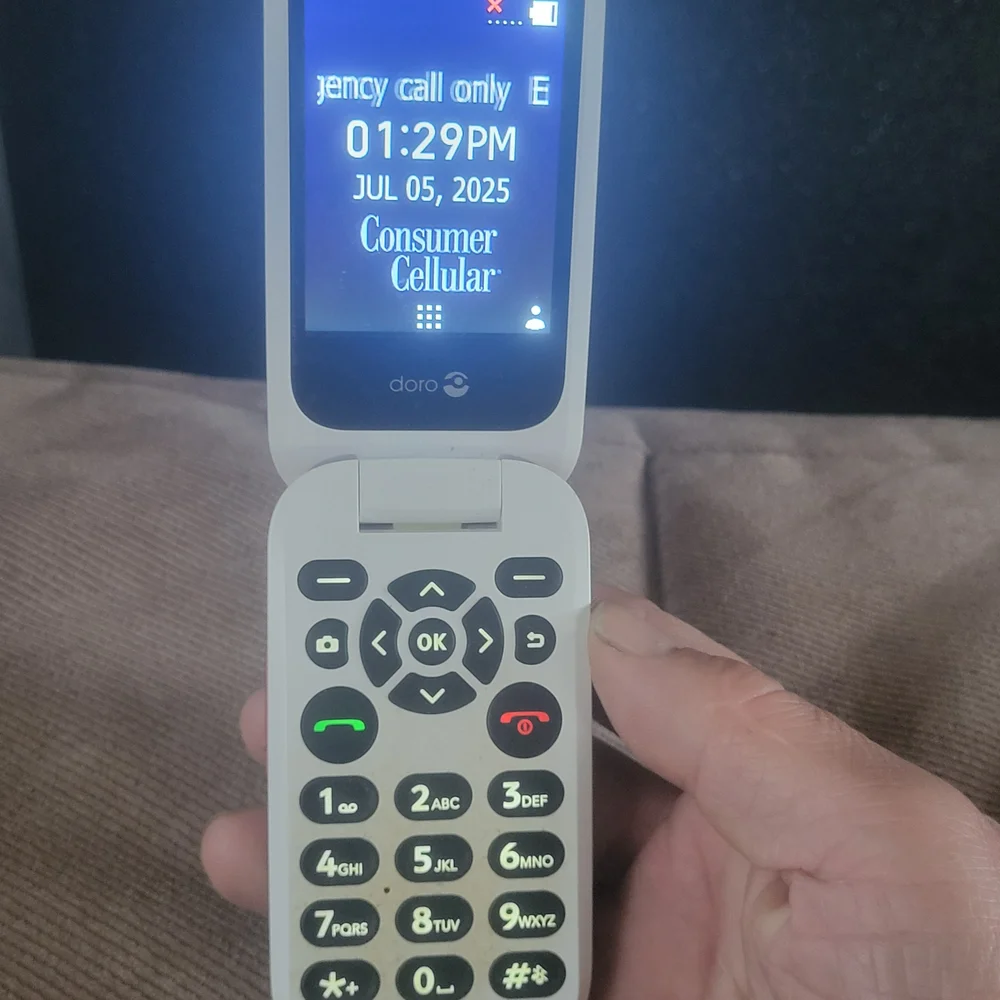 DORO Flip Phone works Great